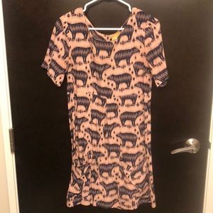 Anthropologie swing dress